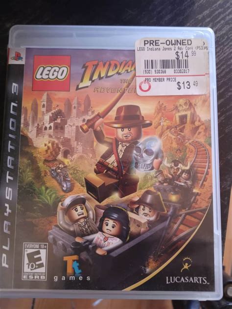 Playstation 3 lego indiana jones | Etsy