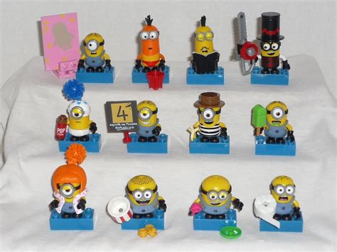 Mega Bloks Despicable Me Minions Series Blind Bag Complete Set Of