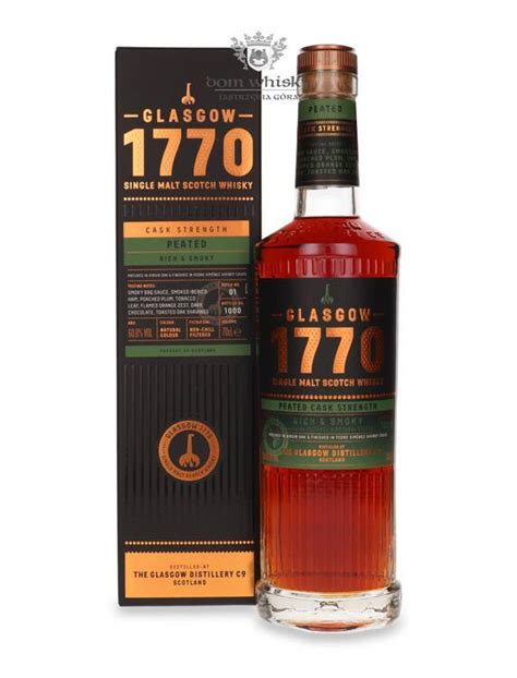 Glasgow Peated Rich And Smoky Cask Strength Batch