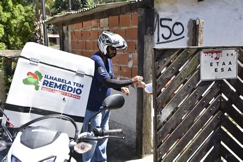 Programa Ilhabela Tem Rem Dio Em Casa Atende Pacientes A Partir Dos