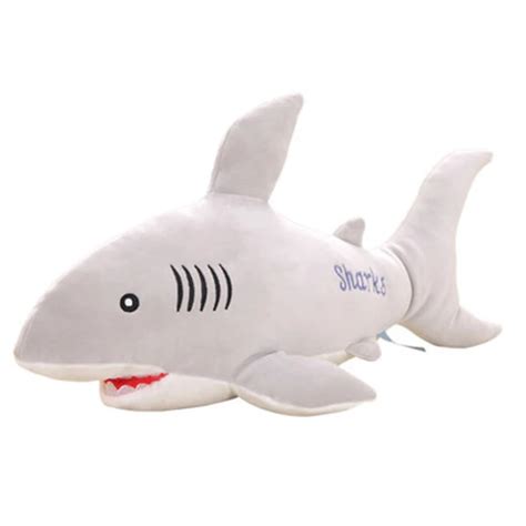 Sharks Stuffed Animals Plush Toy Doll Pluche Stuffe Speelgoed Big Cute ...