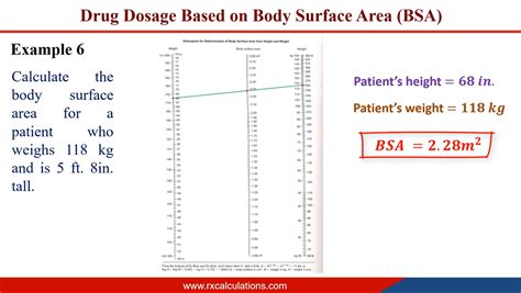 Dose Calculations Based On Body Surface Area