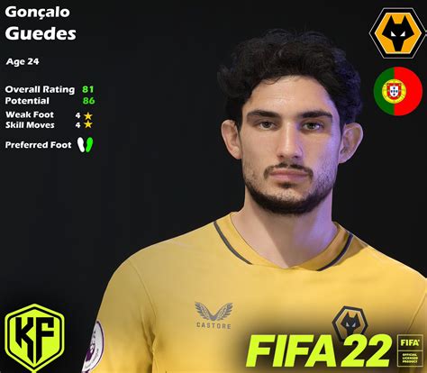 KepaRik Facemaker on Twitter FIFA 22 Gonçalo Guedes Release