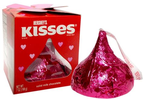 Hersheys Giant Valentine Milk Chocolate Kiss 7oz Kisses Chocolate