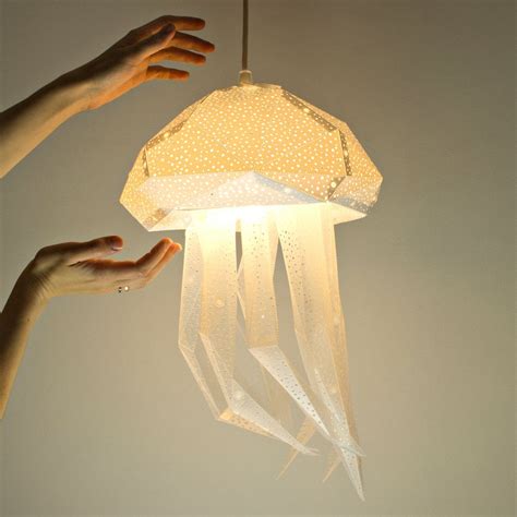 Diy Papercraft Light Shades Of Aquatic Life By Vasili Taking