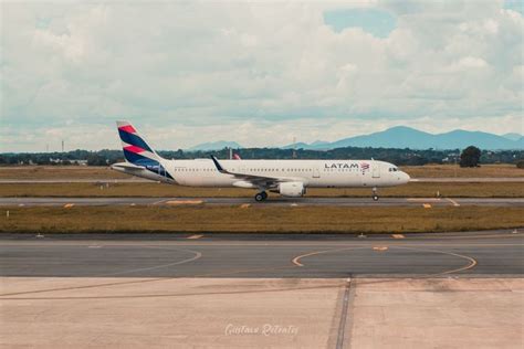 Airbus A In Afonso Pena International Airport Curitiba Brazil