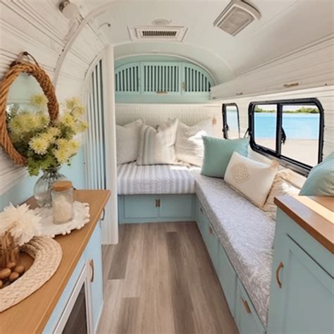 Small Caravan Interior Design and Storage Solutions