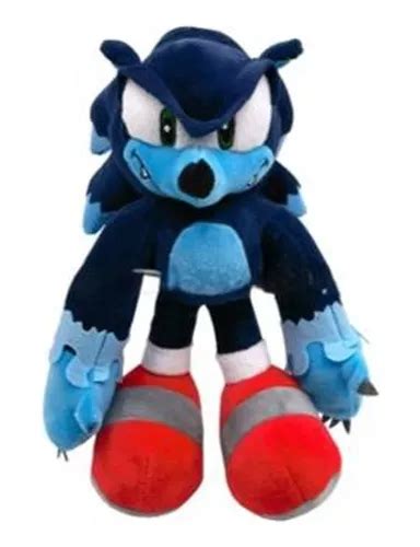 Peluche Sonic Azul 30cm Importado Cuotas sin interés