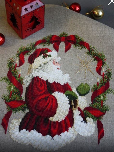 Pin by Hatice Ülker on Cross Stitch 7 Dmc floss chart Christmas