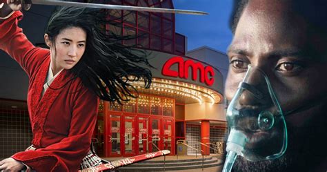 AMC Theatres Won't Reopen Until Big Movies Like Tenet and Mulan Are Released