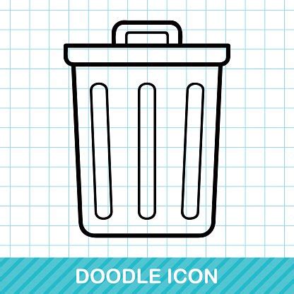 Recycled Garbage Doodle Stock Vector Royalty Free FreeImages