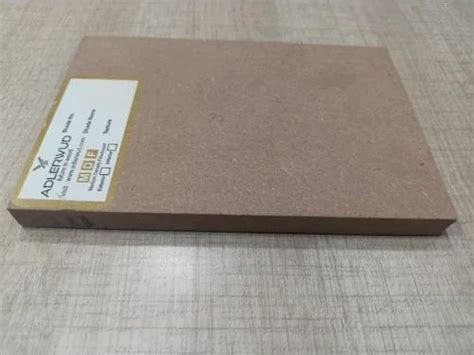 18 Mm Adlerwud Brown MDF Board For Furniture Surface Finish Matte At