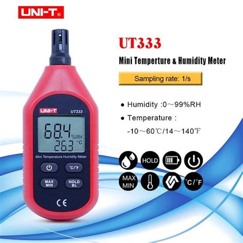 Jual Uni T Ut Meteran Kelembaban Suhu Thermometer Hygrometer