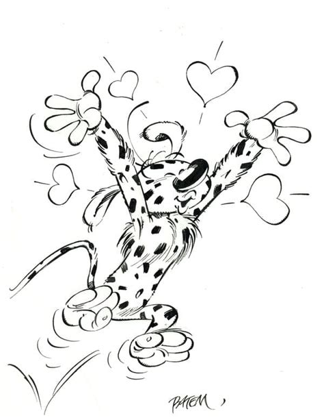 Coloriage Marsupilami 3 télécharger et imprimer gratuit sur