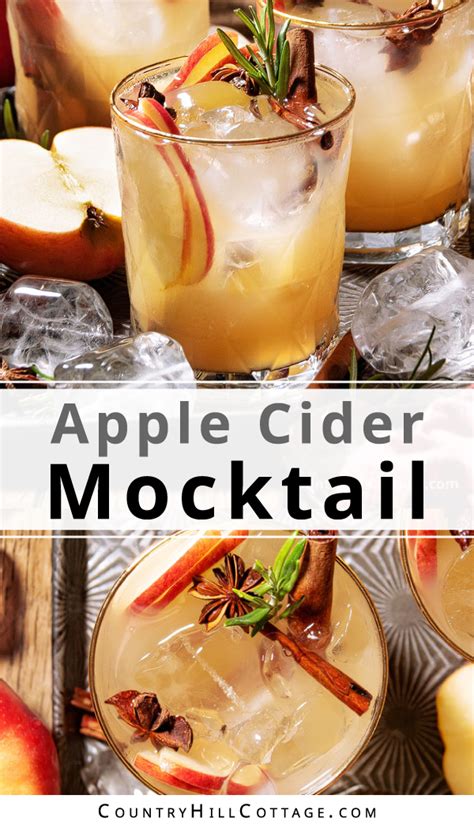 Apple Cider Mocktail