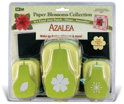 Mcgill Paper Blossoms Collection Paper Punch Set Azalea