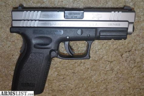 Armslist For Sale Springfield Two Tone Xd 40 Xd40 Handgun