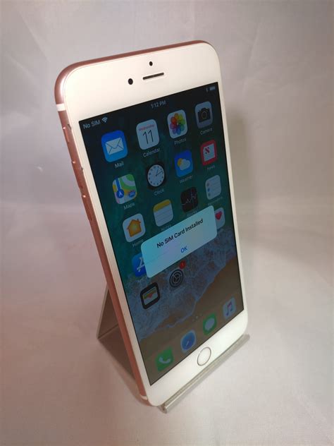 Apple IPhone 6S Plus 64GB Rose Gold Verizon Unlocked Excellent