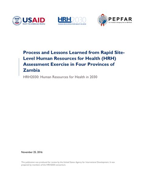 Usaid Report Template Docslib