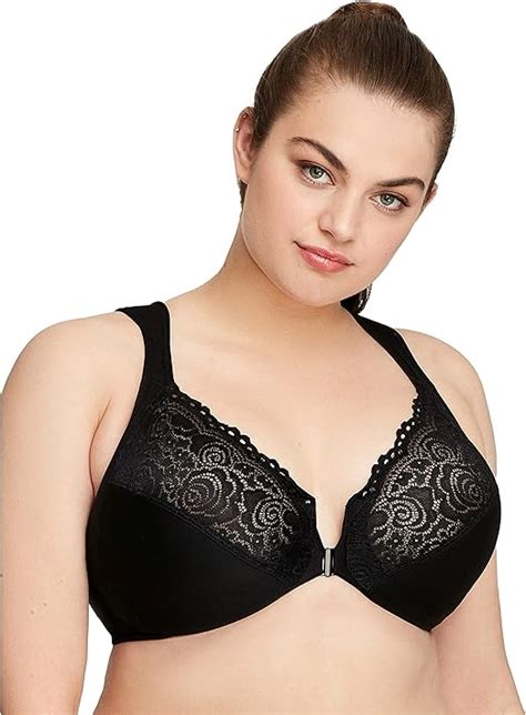 Glamorise Women S Plus Size Wonderwire Front Closure Bra Underwire 1245 At Amazon Women’s