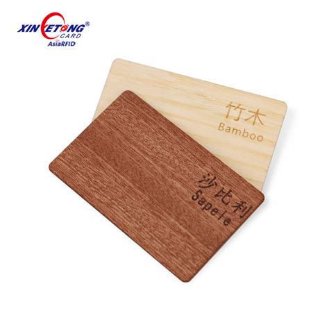 Wholesale Programmable Rfid Customize Rfid Wooden Card Hotel Key Card