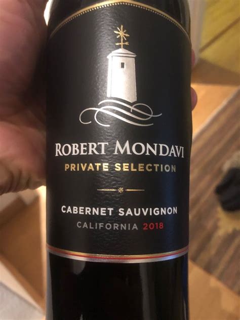 2018 Robert Mondavi Winery Meritage Private Selection USA California