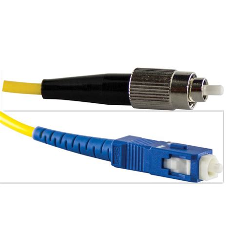 Fiber Optic Patch Cord FC SC UPC Duplex Single Mode 9 125um 3M ALMA