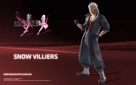 Snow Villiers Final Fantasy Xiii Wallpaper 1098355 Zerochan