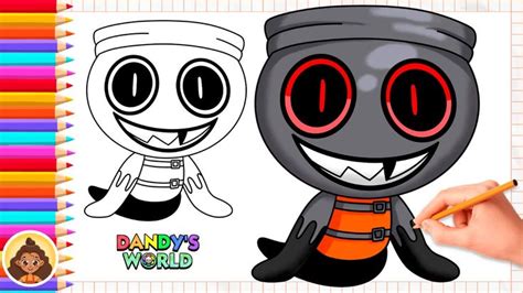 How To Draw Twisted Finn From Dandys World In 2024 Step By Step