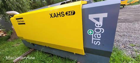 Atlas Copco XAHS 347 mobile compressor for sale Poland Sopotnia Mała