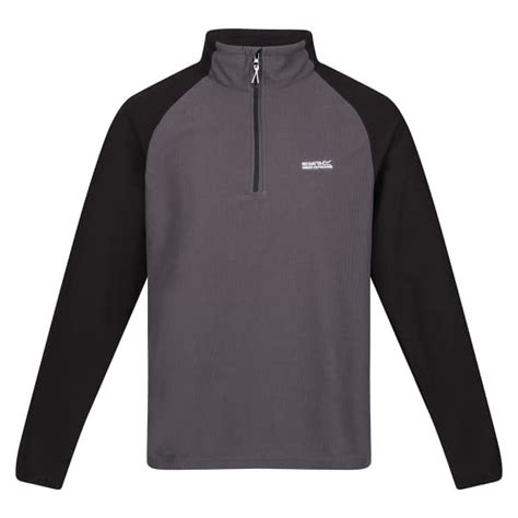 Regatta Elson Ii Dkgrey Black Sweat Polaire Randonn E