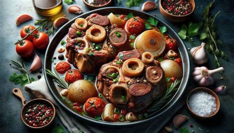 Premium Photo Osso Buco A Traditional Italian Dish Made From Braised