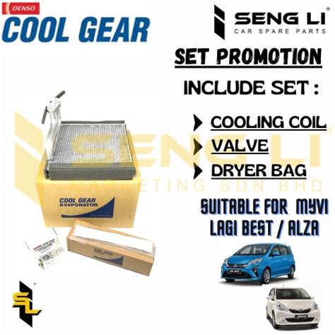 Cooling Part Promotion Set Perodua Myvi Lagi Best Alza Cooling Coil