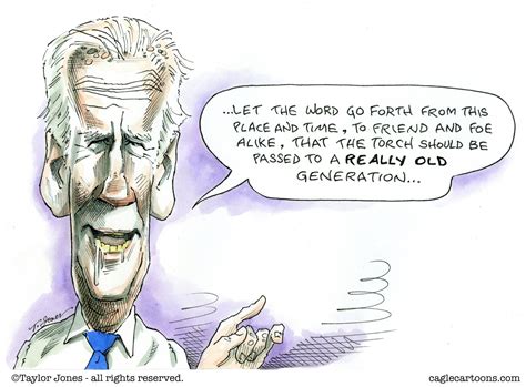 Political Cartoons “creepy Sleepy” Joe Biden The Mercury News