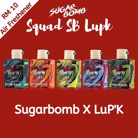 Sugarbomb Air Freshener X Lupk Indoor Sugarbomb Perfume Sugarbomb