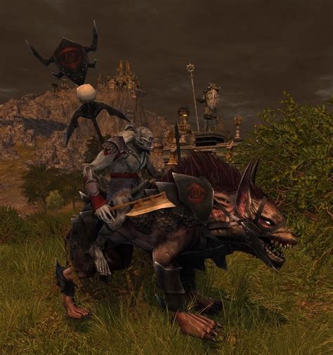 Mordor Warg Rider Lotro Wiki