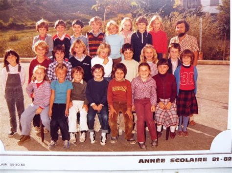 Photo De Classe C E 1 De 1981 Ecole Jean Rostand Copains Davant