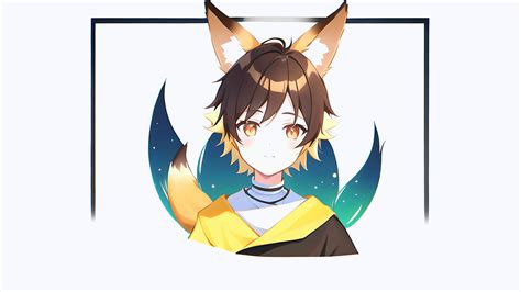 Fox anime boy Child FanArt Logo by Mika-Moha on DeviantArt