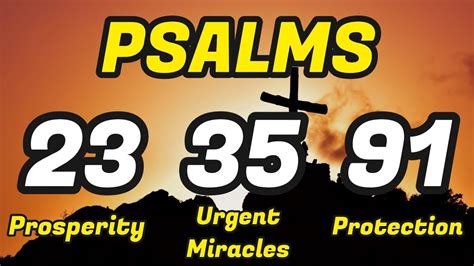 Psalm 23 35 91 THE ESSENTIAL PSALMS FOR ABUNDANCE BREAKING SPELLS