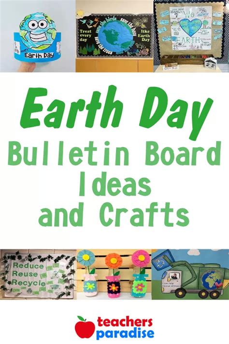 Earth Day Bulletin Board Ideas And Crafts Teachersparadise