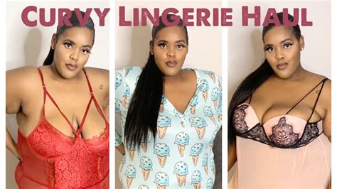 Curvy PLUS SIZE Lingerie Try On Haul Raw Uncensored GIRL TALK