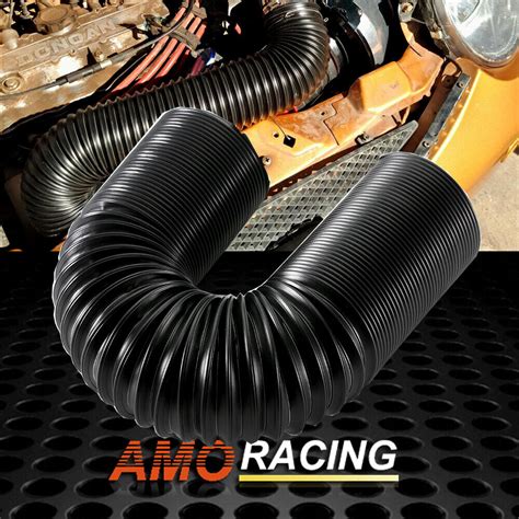 2 5 Adjustable High Flow Flexible Turbo Cold Air Intake System Hose