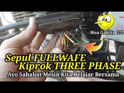 Jalur Kelistrikan Fullwafe Kiprok Three Phase Untuk Motor Roda Tiga