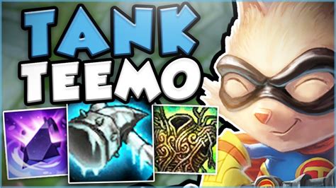 THIS NEW TANK TEEMO BUILD WILL TILT YOUR ENEMIES SO MUCH TANK TEEMO