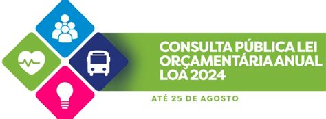 Prefeitura publica edital de Consulta Pública Eletrônica para LOA 2024