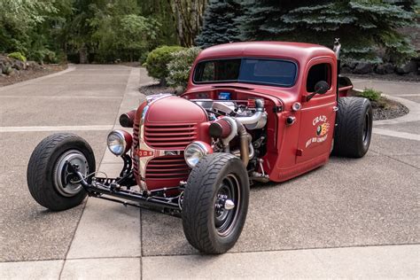 Sold 1941 Dodge Wd21 Pickup Street Rod With A Twin Turbo Big Block