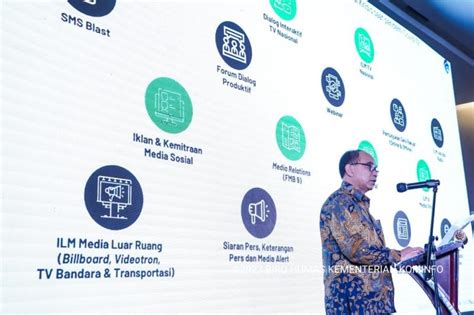 Menkominfo Dorong Praktisi Kehumasan Manfaatkan Teknologi AI MEDIA