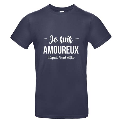 T shirt pour homme personnalisé avec design Je suis et votre texte