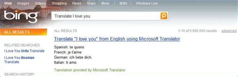 Bing Decision Engine Now With Microsoft Translator Instant Answers