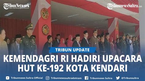 Pemkot Gelar Upacara HUT Ke 192 Kendari Sulawesi Tenggara Dihadiri